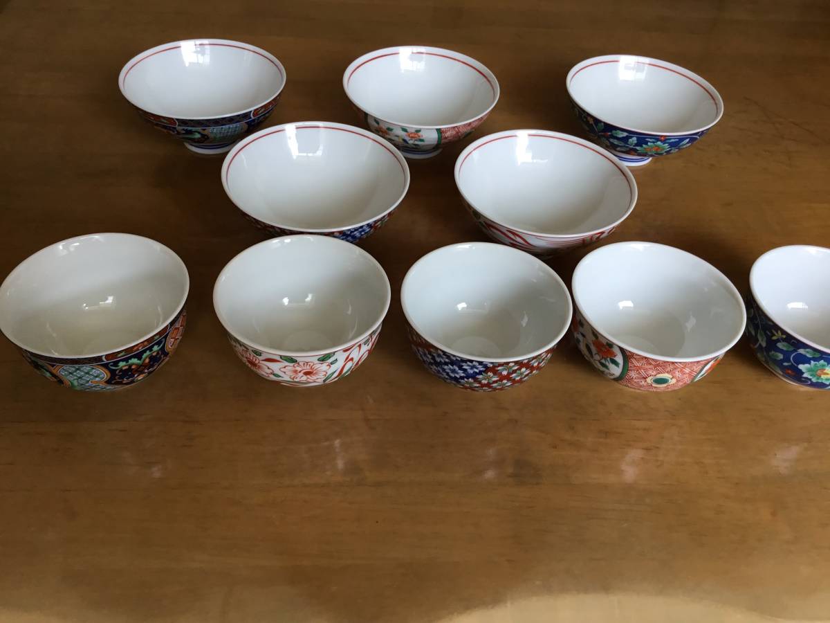 来客用 ご飯茶碗 まとめて 各５客セット 湯呑茶碗 翠日水 茶碗セット 飯碗 驚きの値段で 湯呑茶碗