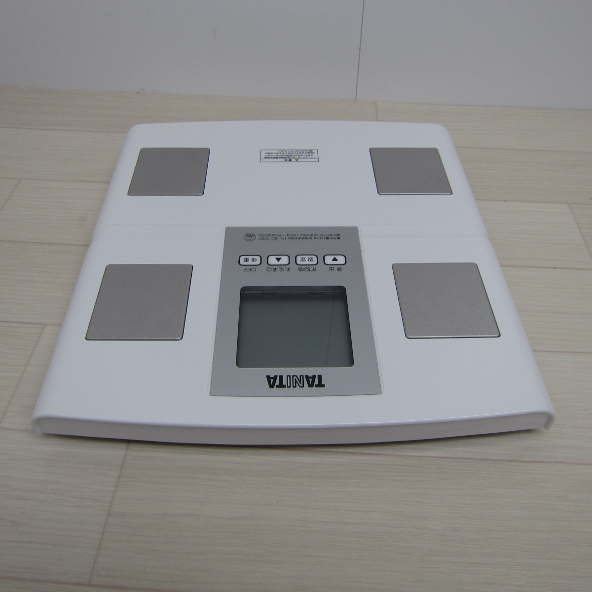 限定 クーポン10% (まとめ)タニタ 体組成計 FitScan ホワイト FS-200