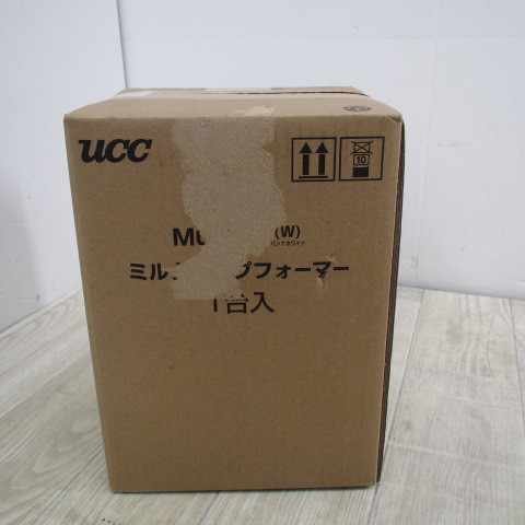 5236PC【中古品】UCC上島珈琲 ミルクカップフォーマー パンナホワイト MCF30W