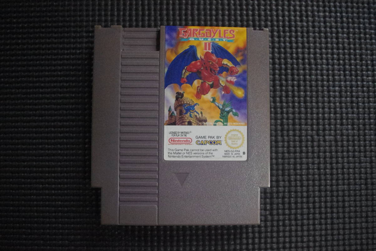 Nintendo NES - レッドアリーマーII - Gargoyle's Quest II PAL FRA