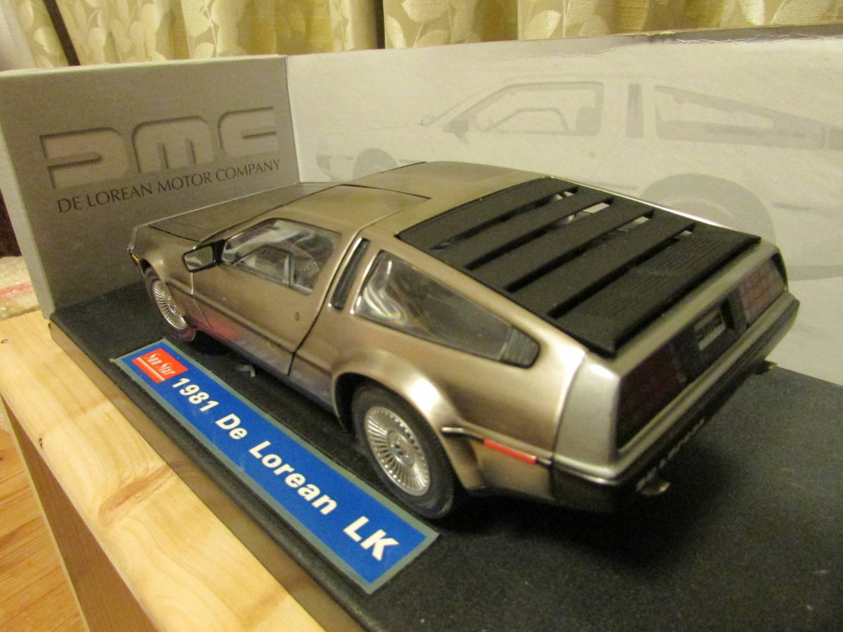 デロリアン　DELOREAN　1/18スケール◆Sun Star◆DIECAST METAL◆未展示品◆BUCK　TO　THE　FUTURE　_画像5