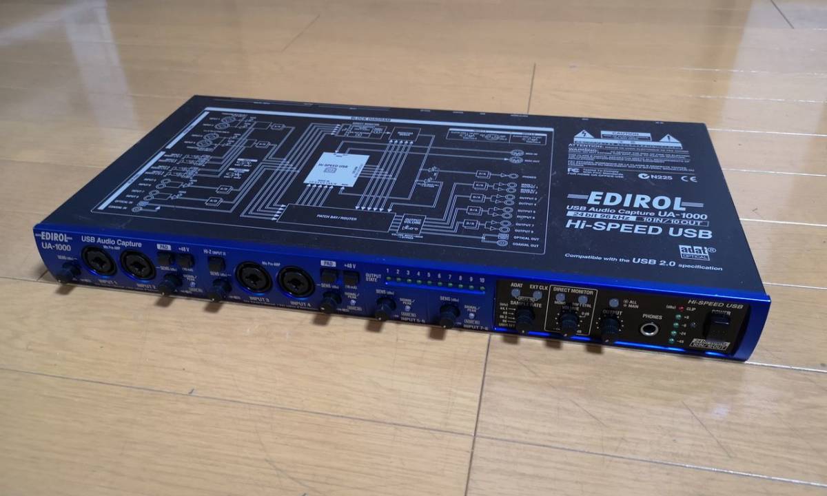 Roland UA-1000 USBオーディオキャプチャー-