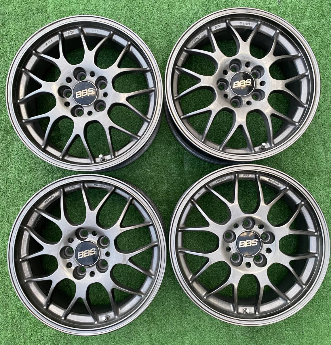 BBS RG-Rアルミホイール鍛造RG 784 17インチ7J+50 PCD114.3 5穴ハブ径約 64mmホイール4本即納アルファードベルファイアヴォクシーなど