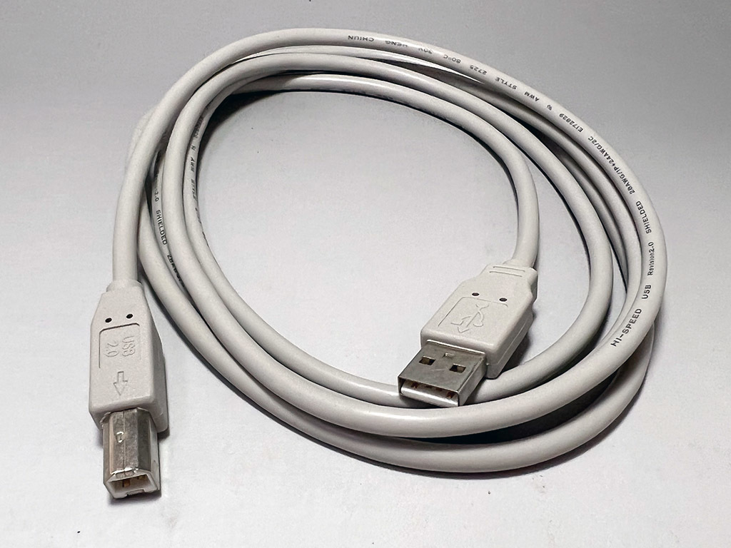 ☆USB2.0ケーブル 2m USBケーブル Aオス・Bオス プリンターケーブル　管理番号[F2-D009]