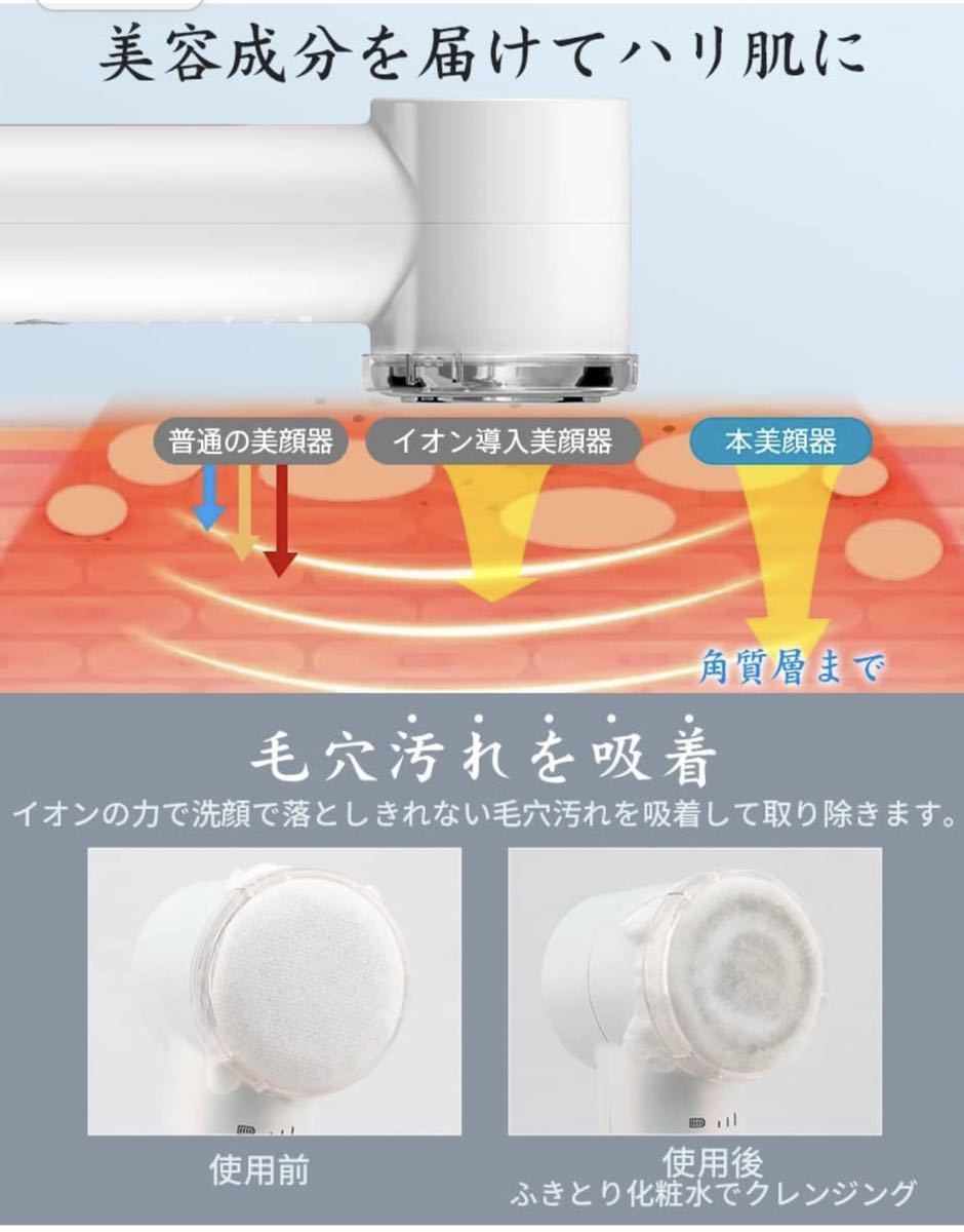 Youmay 美顔器 フェイスケア 温冷ケア EMS 目元ケア 赤・青光エステ