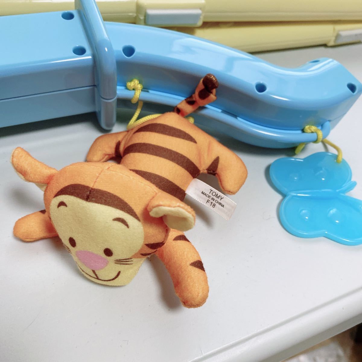 美品 くまのプーさん えらべる回転6WAY ジムにへんしんメリー 美品 くまのプーさん えらべる回転6WAY ジムにへんしんメリー
