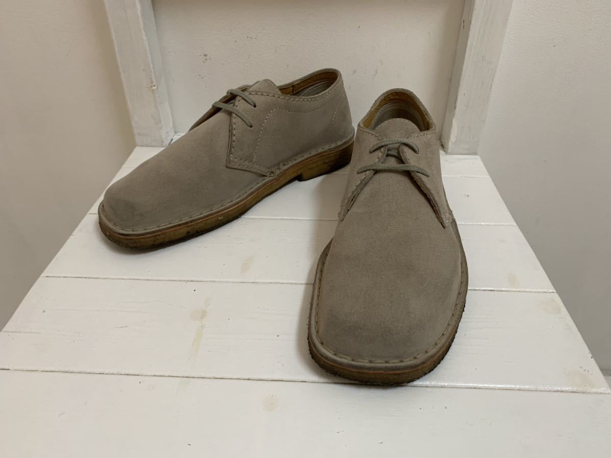 Clarks スエードプレーントゥ