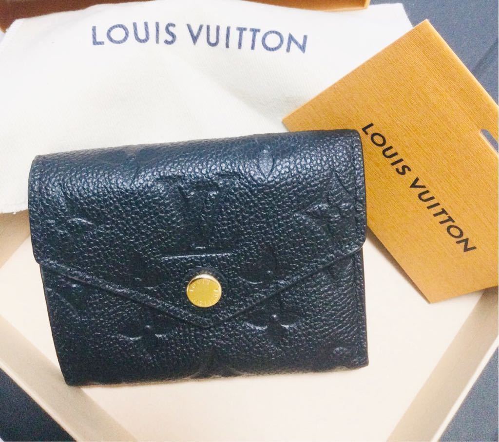 LOUIS VUITTON ルイヴィトン 折財布 M62935 ブラック 財布 未使用