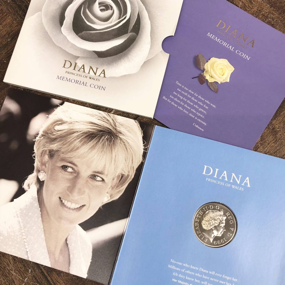 ダイアナ妃 追悼記念 MEMORIAL COIN メモリアルコイン イギリス 5