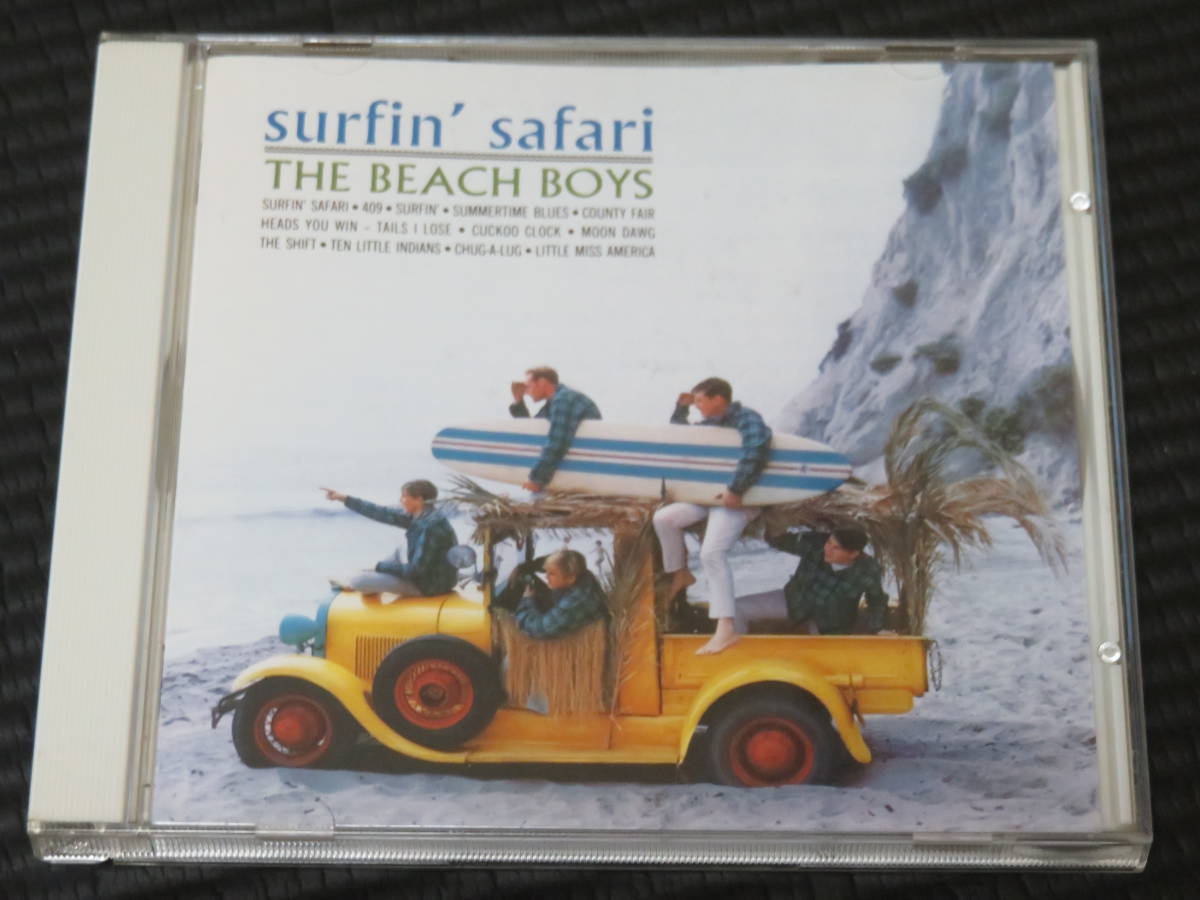 ◆The Beach Boys◆ ビーチ・ボーイズ Surfin' Safari サーフィン・サファリ CD 国内盤 帯付き