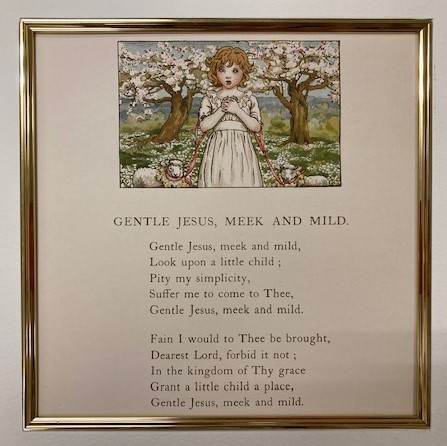 【特価】 ≪ ケイト グリーナウェイ ≫ オリジナル石版画 THE APRIL BABYS BOOK ⅩⅥ 1900年 KATE GREENAWAY 2
