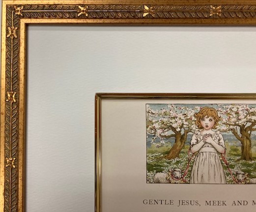 【特価】 ≪ ケイト グリーナウェイ ≫ オリジナル石版画 THE APRIL BABYS BOOK ⅩⅥ 1900年 KATE GREENAWAY 3