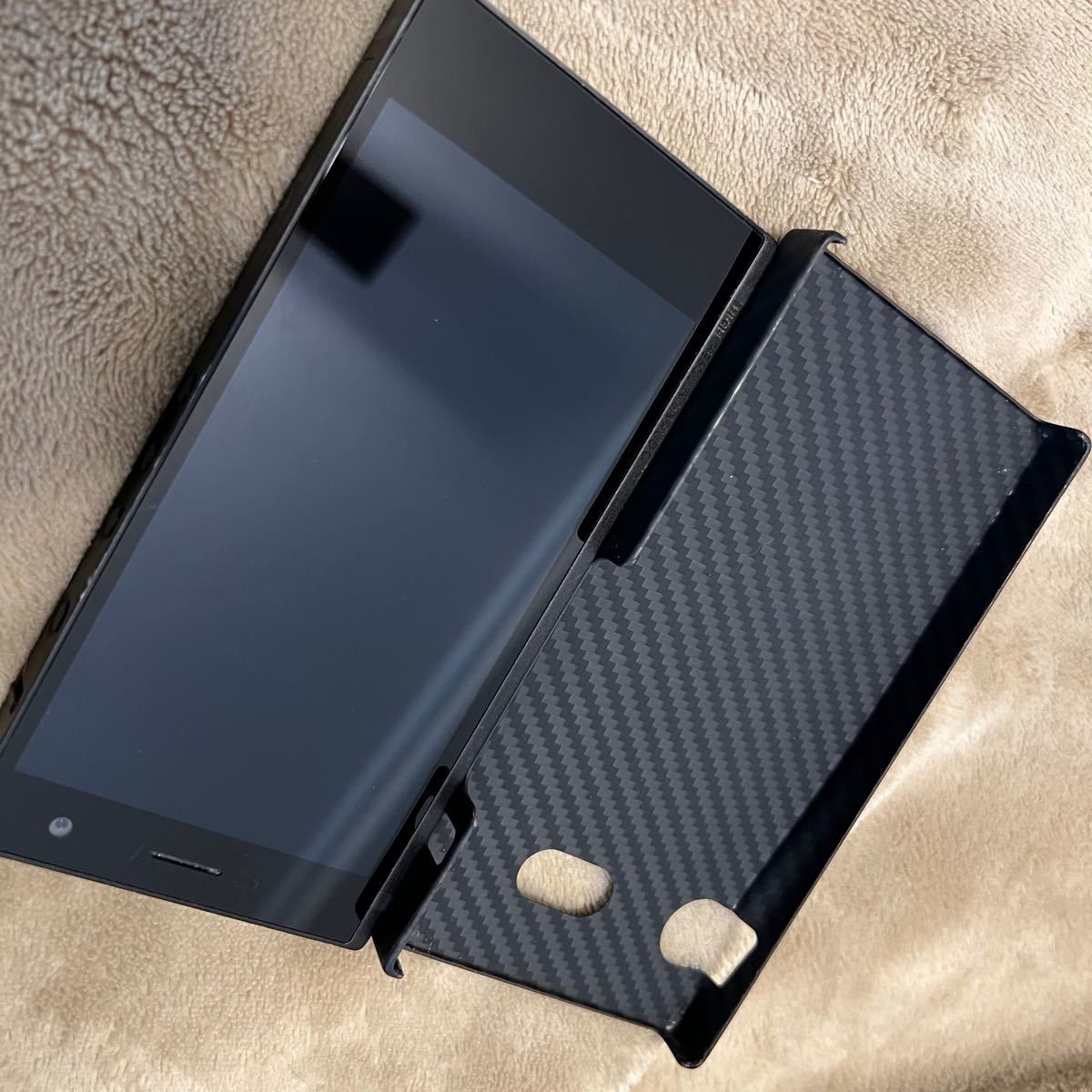 ONKYO ハイレゾスマートフォンGRANBEAT DP-CMX1(B) 初期化済み SIM