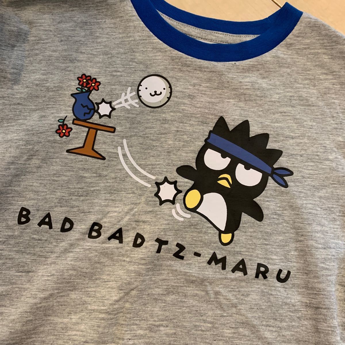 新品 H&M バツ丸 バッドばつ丸 バツ丸 Tシャツ 110 115 サンリオ