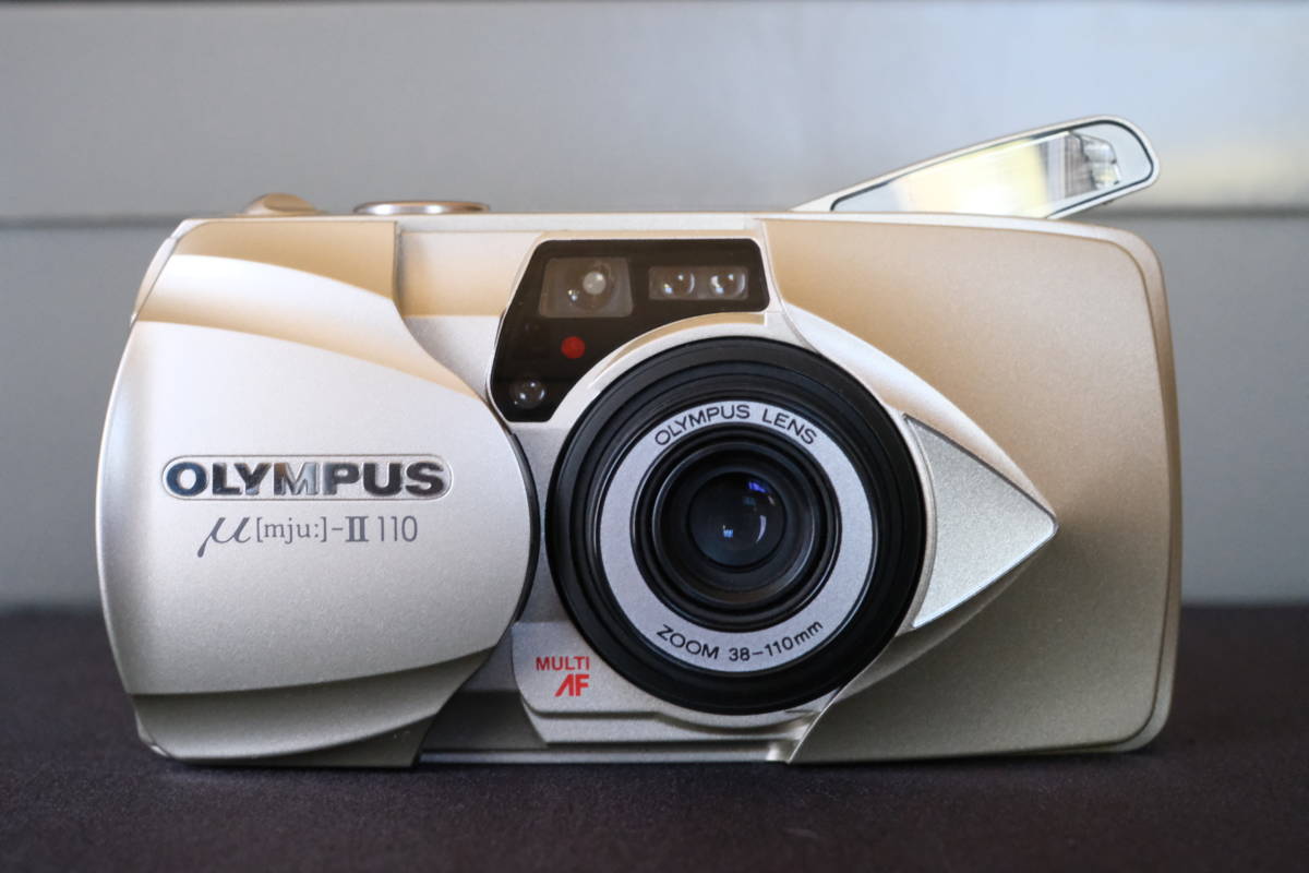 美品 OLYMPUS μ-Ⅱ μ2 オリンパス ミュー2 コンパクトフィルムカメラ