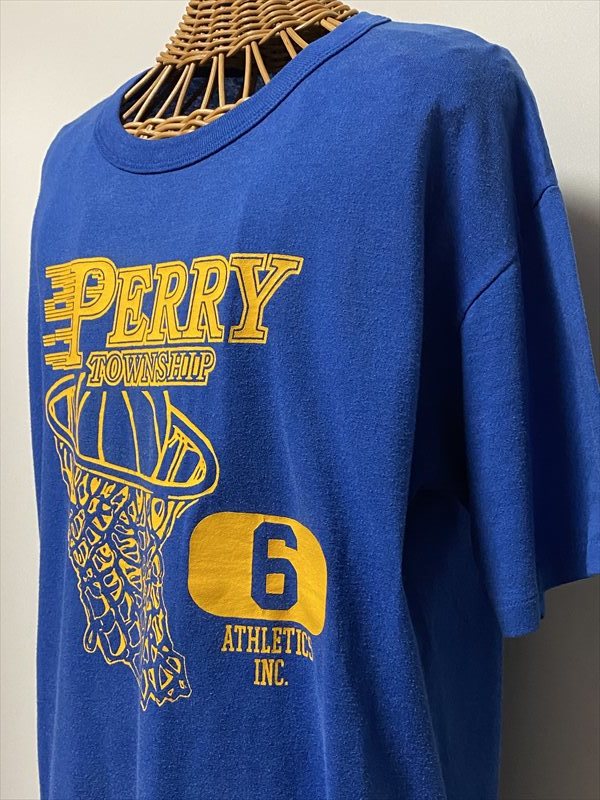 USED/PERRY TOWNSHIP/NUMBERING/PRINT T-SHIRTS/BASKETBALL/RUSSELL ATHLETIC/ナンバリング/プリントＴシャツ/ラッセル/Ｌサイズ/ＵＳＡ製_画像5