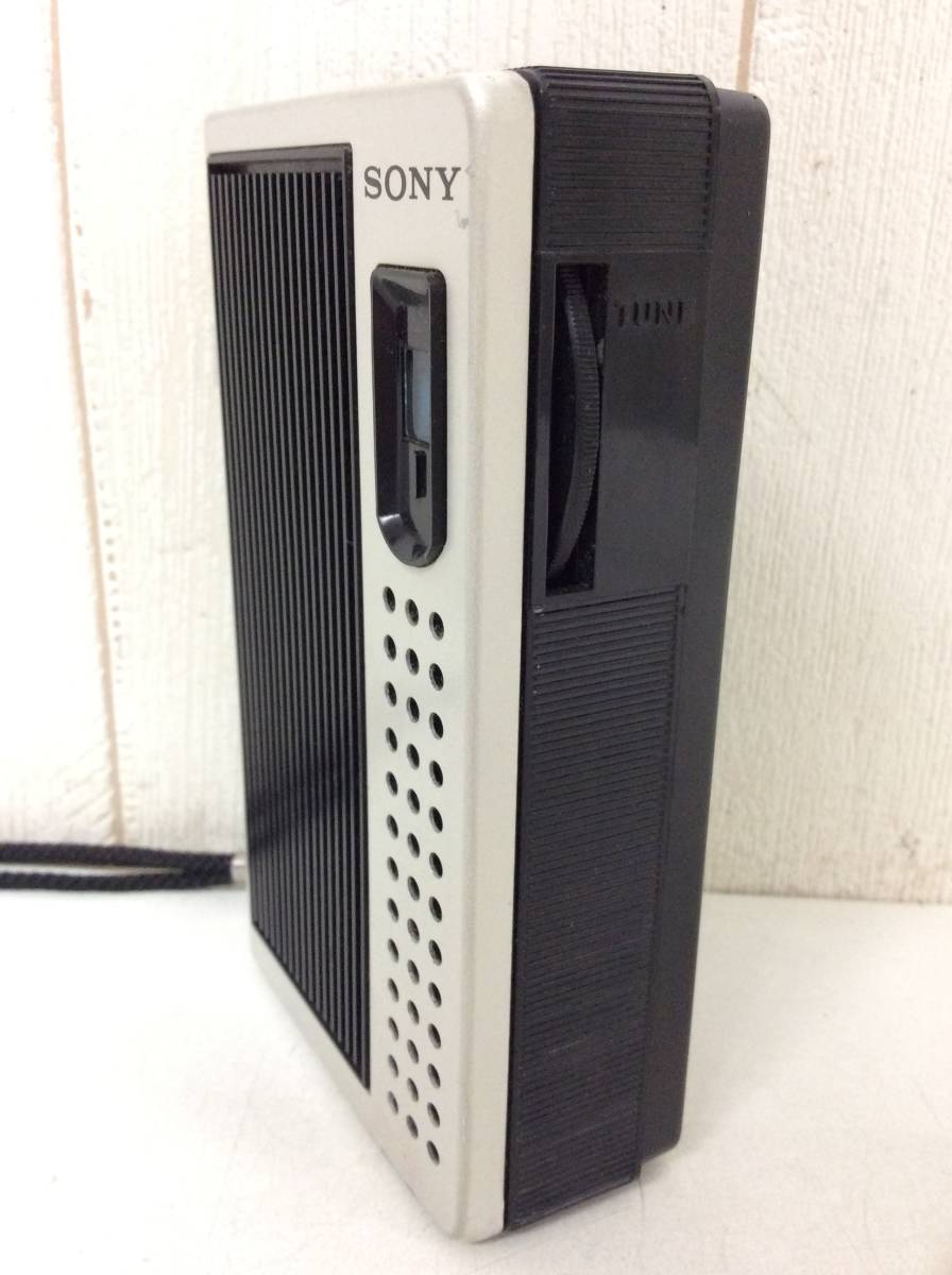 昭和レトロ 【 SONY TR-3500 】 トランジスターラジオ ソニー ポケットラジオ 中古品 実働品 動作確認済み 当時物 時代物_画像3