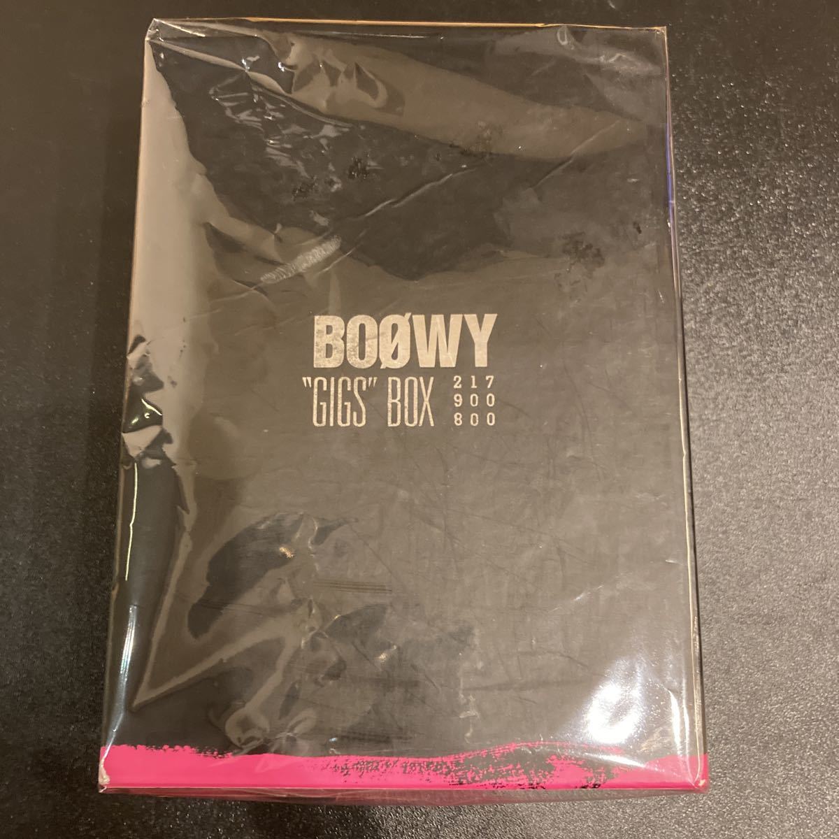 BOOWY BOΦWY “GIGS”BOX 完全生産限定 DVD 氷室京介 布袋寅泰_画像1