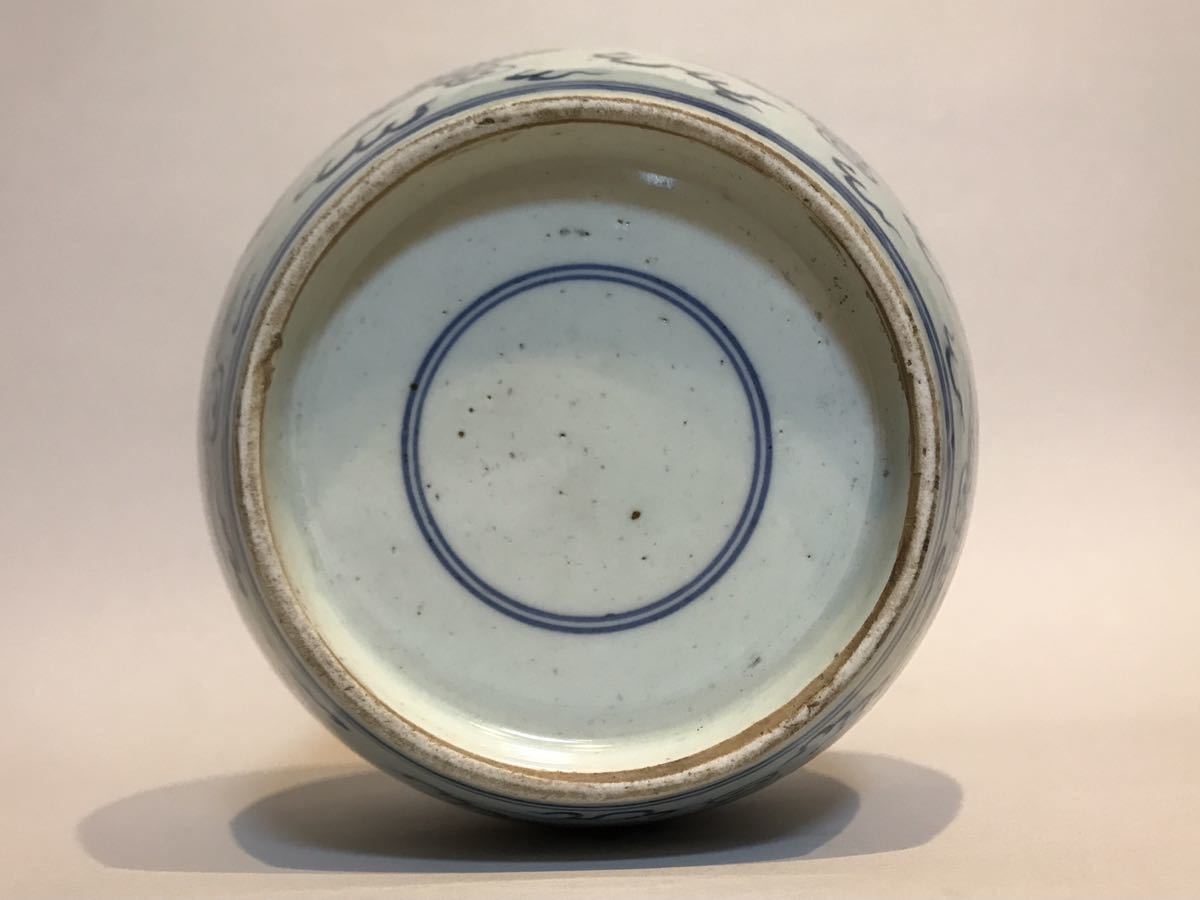 清朝期 染付壷 鳳凰文 唐物 中国美術 | loneoakpoint.com