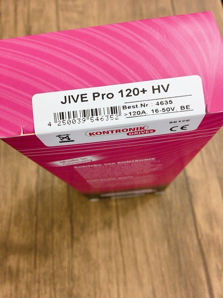 コントロニック・JIVE Pro 120+ HV スピードコントローラー_画像3