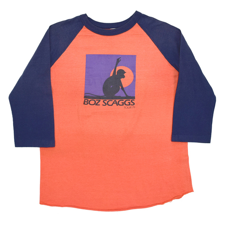 超安い品質 1979 *AA1 【M相当】 ヴィンテージTシャツ ボズスキャッグス SCAGGS BOZ Tシャツ