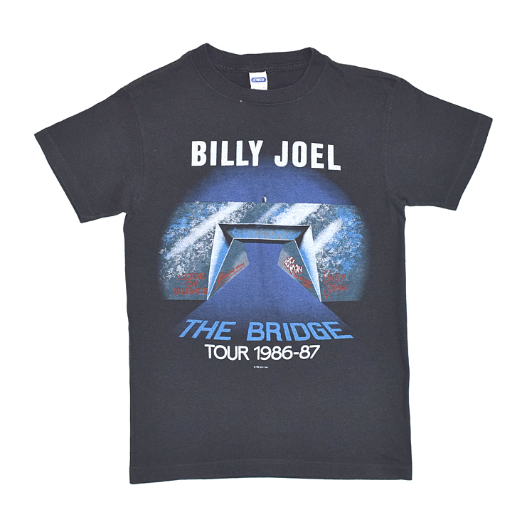 '86-87 BILLY JOEL ビリージョエル THE BRIDGE ヴィンテージTシャツ 【M】 *AA1_画像1