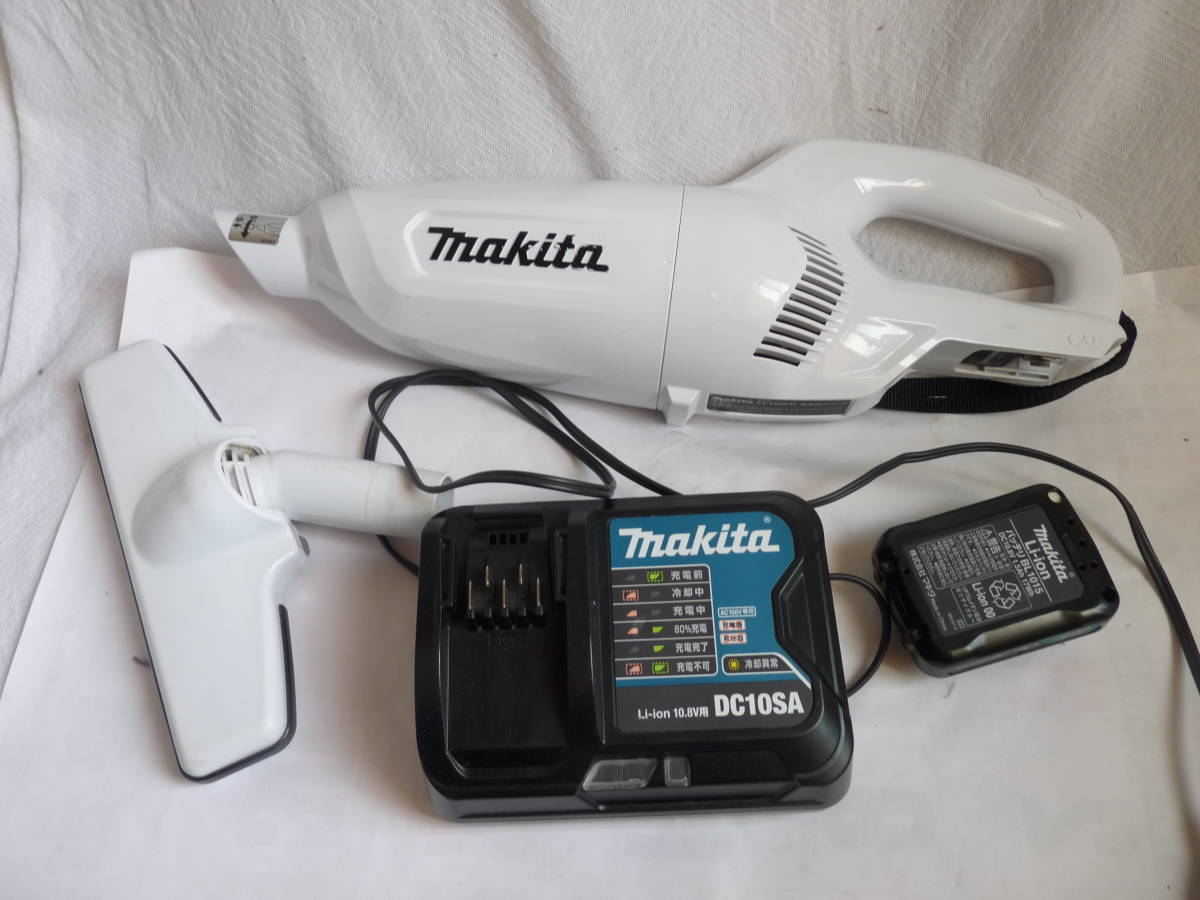 makita マキタ 充電式クリーナー CL180FD18V 充電器 DC10SA 付き