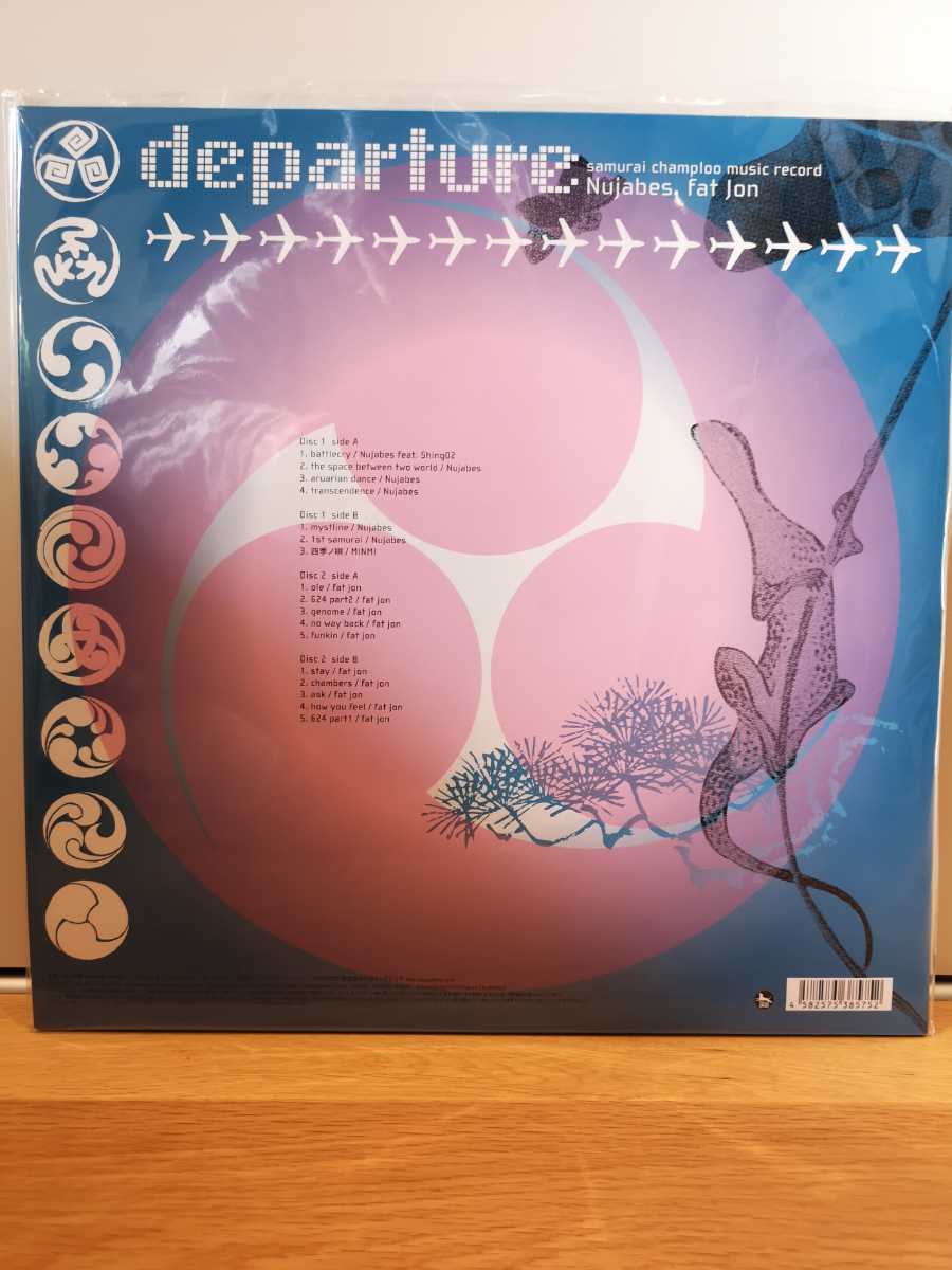 サムライチャンプルー サントラ レコード departure Nujabes - 邦楽