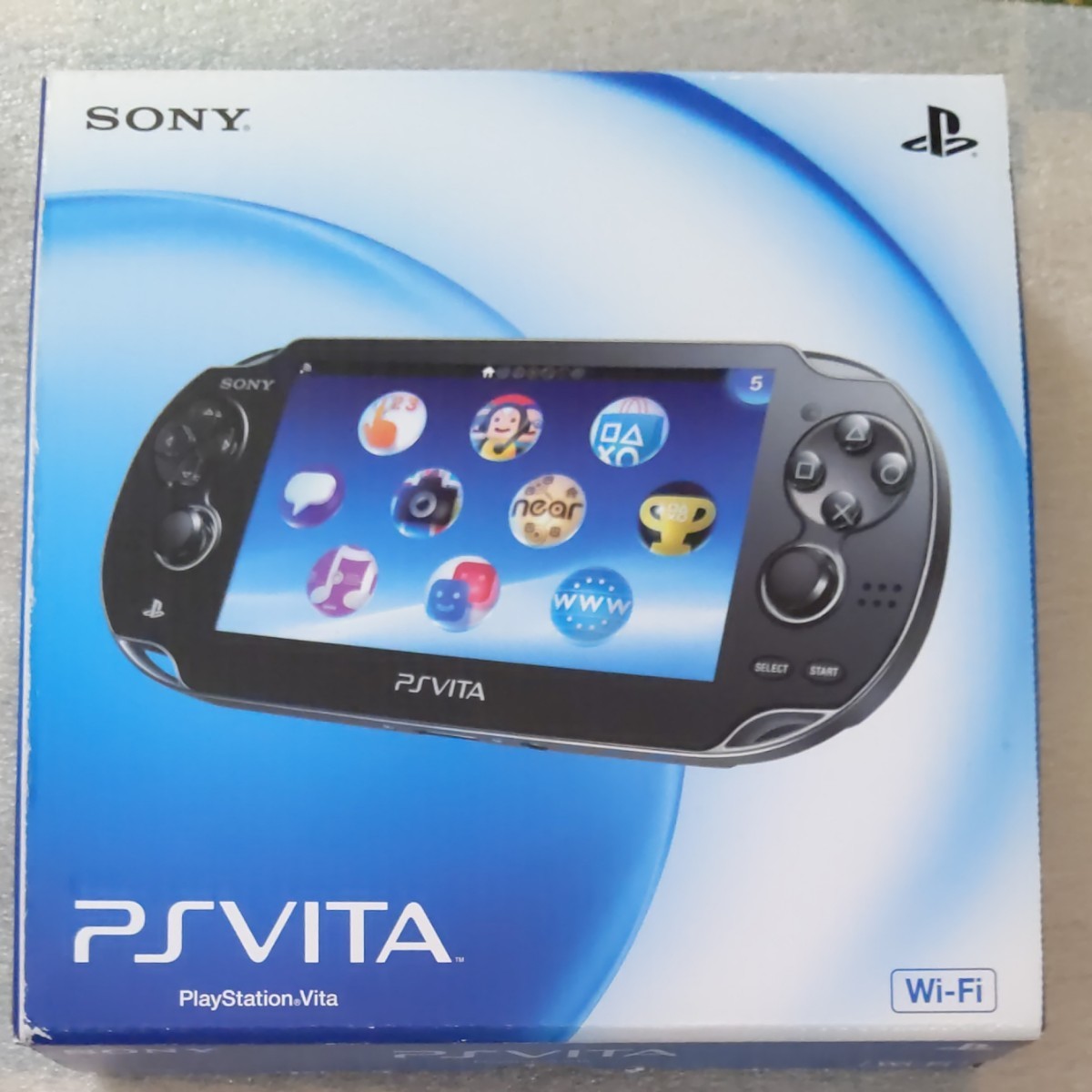 PlayStation Vita  Wi-Fiモデル クリスタル・ブラック,4GBメモリーカードのセット販売