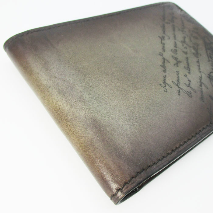 BERLUTI ベルルッティ カリグラフィー 二つ折りお札ケース カード