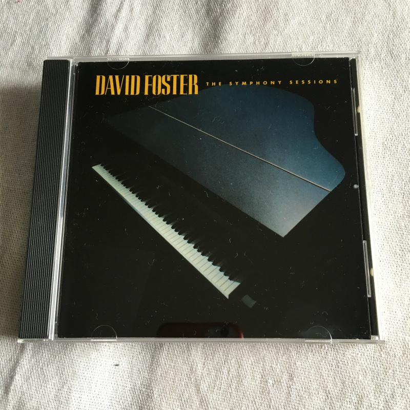 DAVID FOSTER「THE SYMPHONY SESSIONS」 ＊プロデューサー／コンポーザーとして知られるD・フォスターの2ndアルバム_画像1