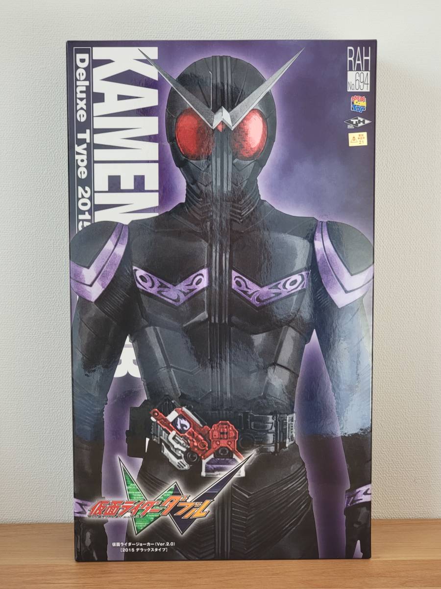 RAH DX Kamen Rider Joker Ver.2.0 real action hero zNo.694 sofvi figure meti com toy medicomtoy Kamen Rider W