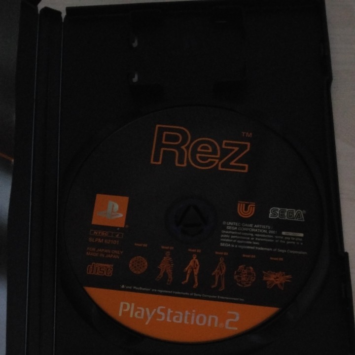 【PS2】 Rez　シューティング