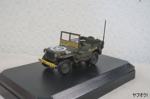 JEEP WILLYS MILITARY POLICE 1/43 ミニカー ジープ_画像1