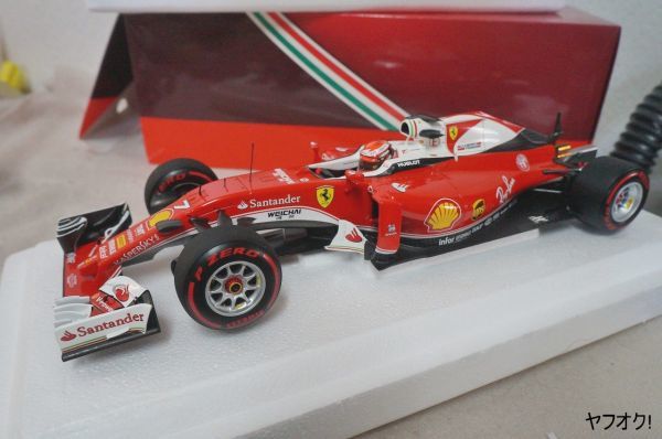 BBR フェラーリ SF16-H G.P.Italy 2016 K.Raikkonen 1/18 ミニカー_画像1