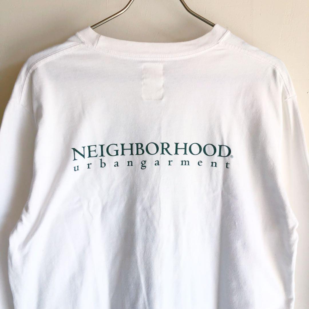 初期 90s neighborhood ネイバーフッド 七分袖 ロングTシャツ 2 M