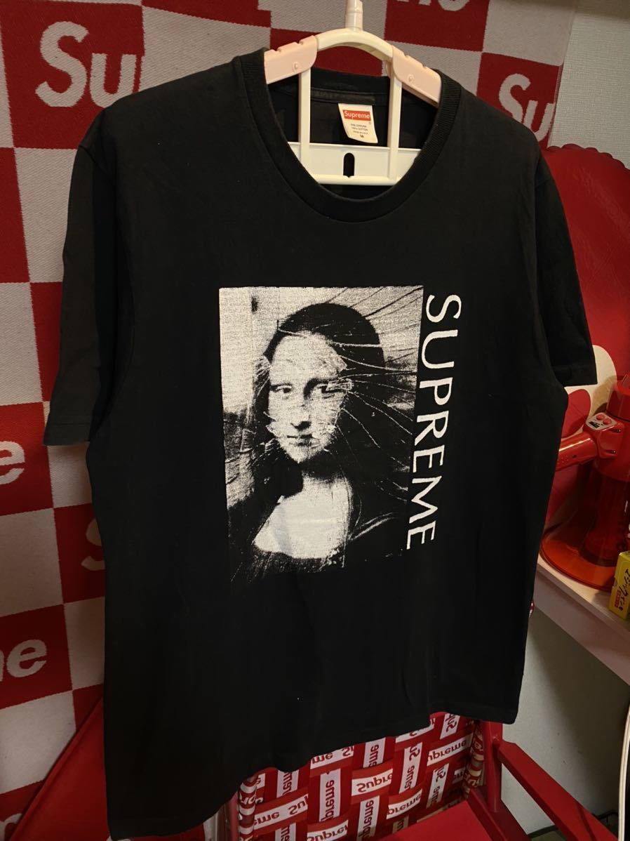 低価豊富な Supreme - Supreme Mona Lisa tee 黒 M モナリザ②の通販