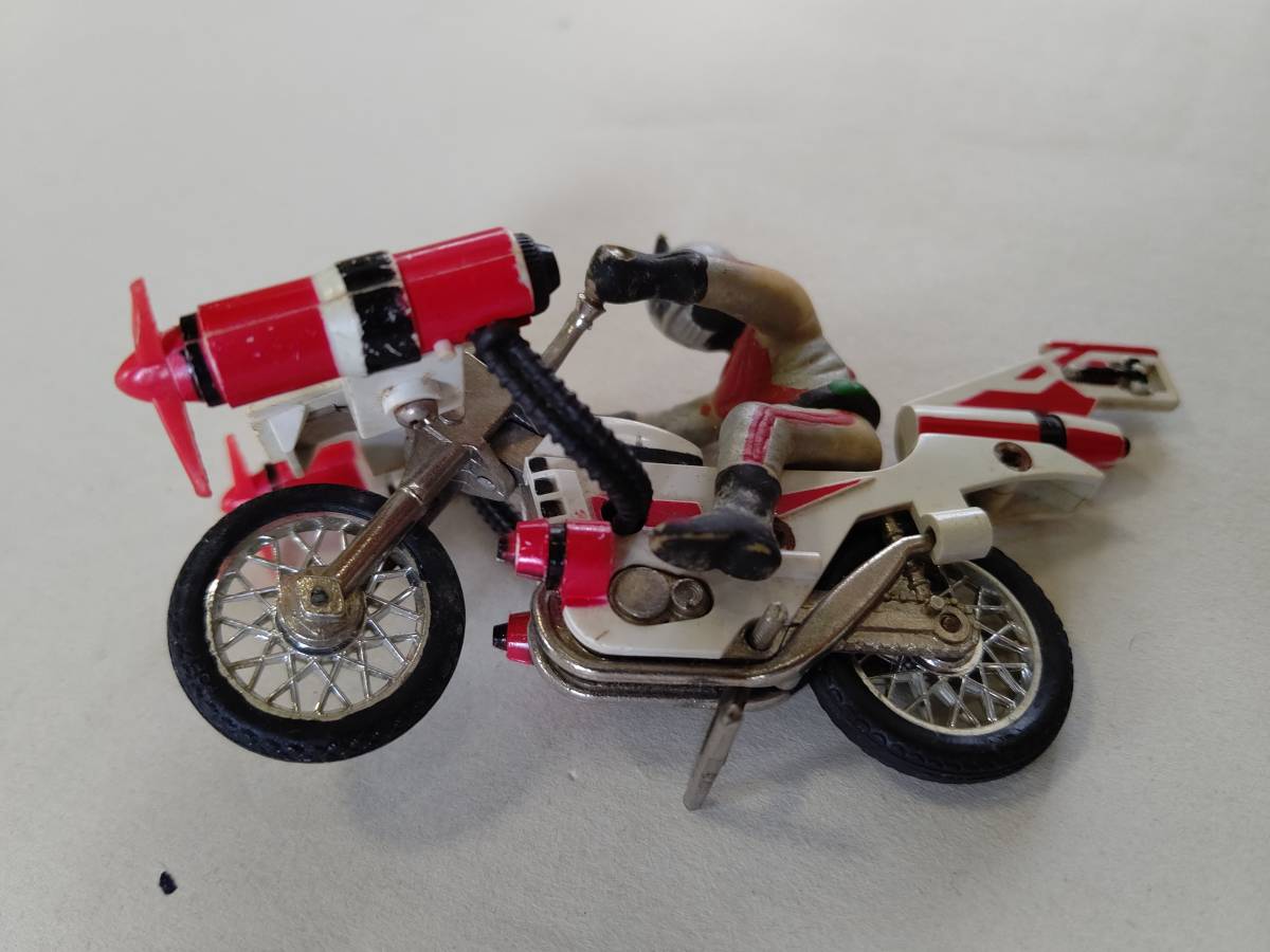 仮面ライダーX クルーザー バイク 超合金 ポピニカ ポピー 当時物 現状