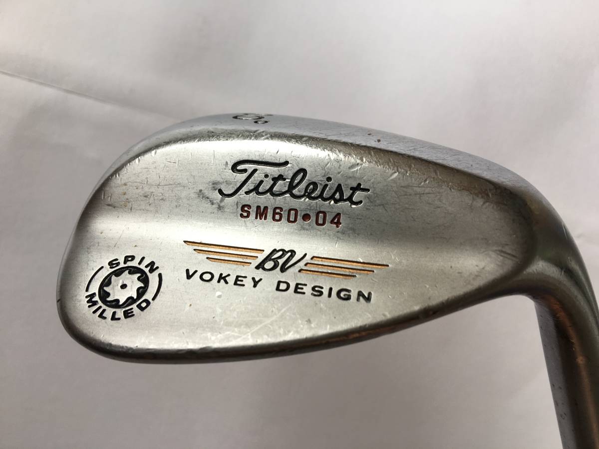 Titleist VOKEY SPIN MILLED SM60・04 DG S200 タイトリスト ボーケイ