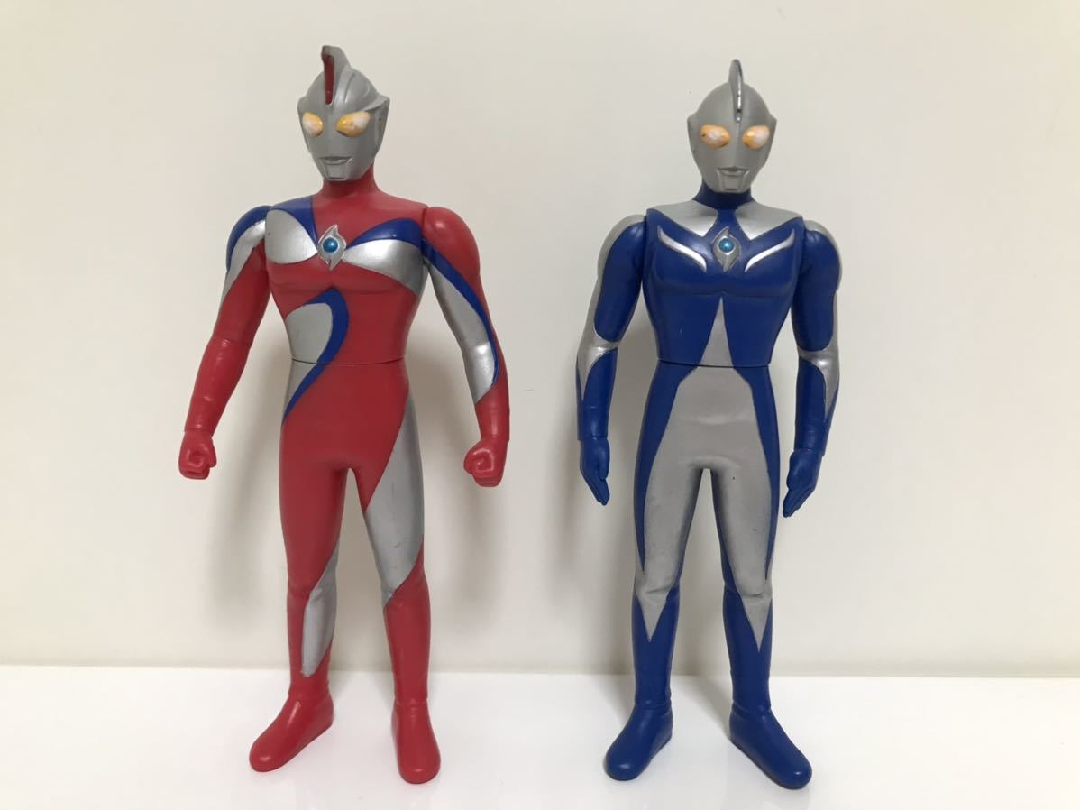 バンダイ ウルトラマンコスモス　コロナモード・ルナモード　2体セット　ウルトラマンソフビ BANDAI 円谷プロ 『シン・ウルトラマン』_画像1