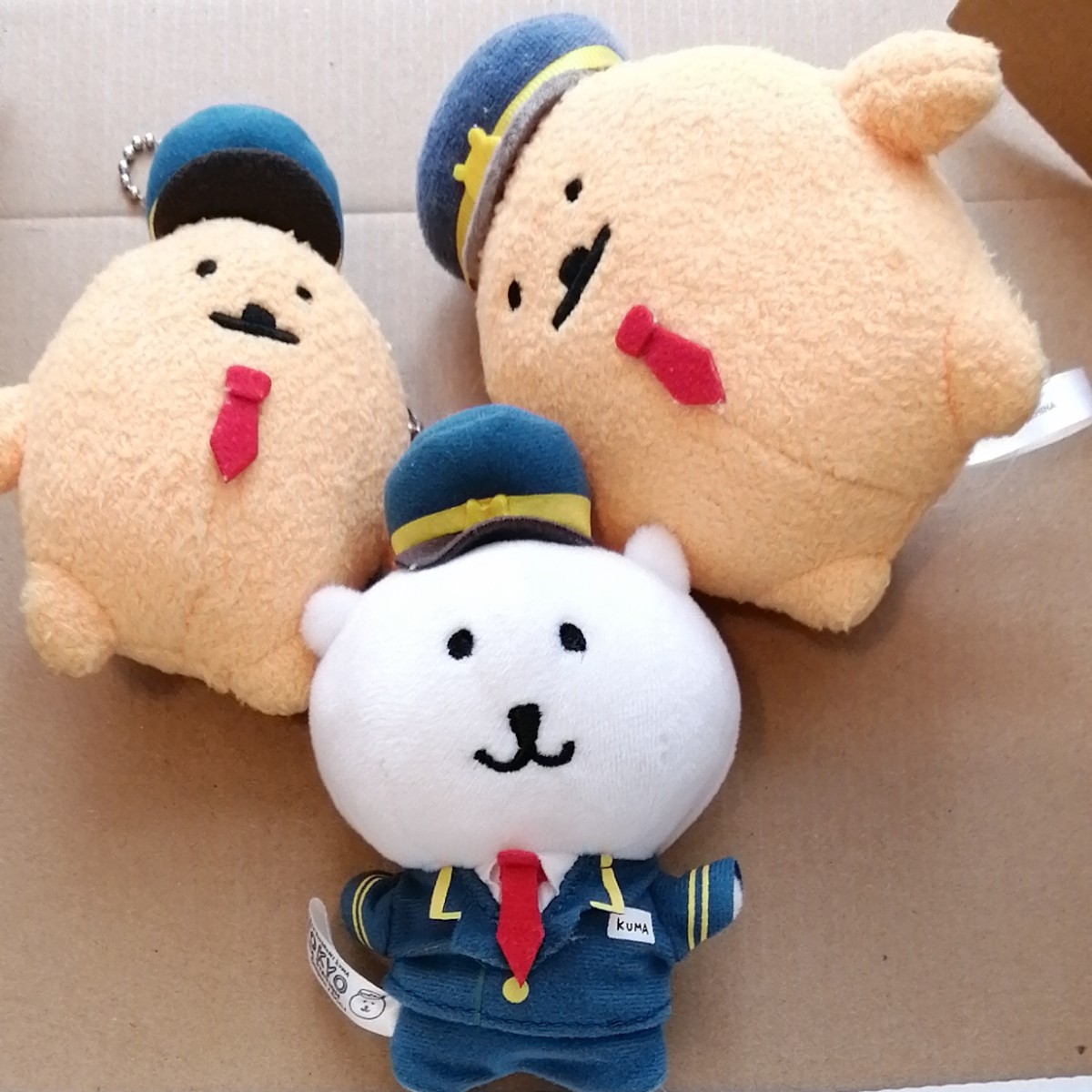 自分ツッコミくま TOKYO 駅長さん マスコット ぬいぐるみ|Yahoo 自分ツッコミくま TOKYO 駅長さん マスコット ぬいぐるみ|Yahoo