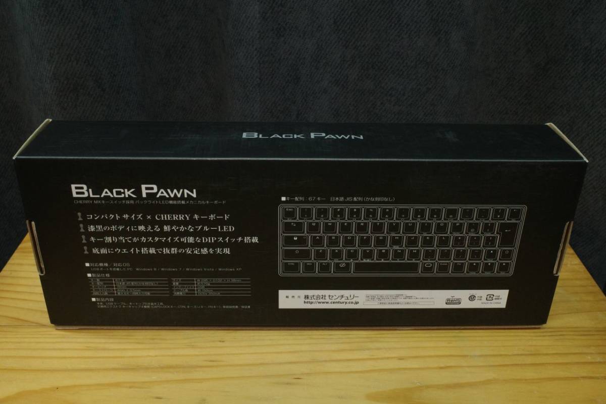 お中元 希少 限定生産200台 CENTURY BLACK PAWN 4軸混合 日本語67