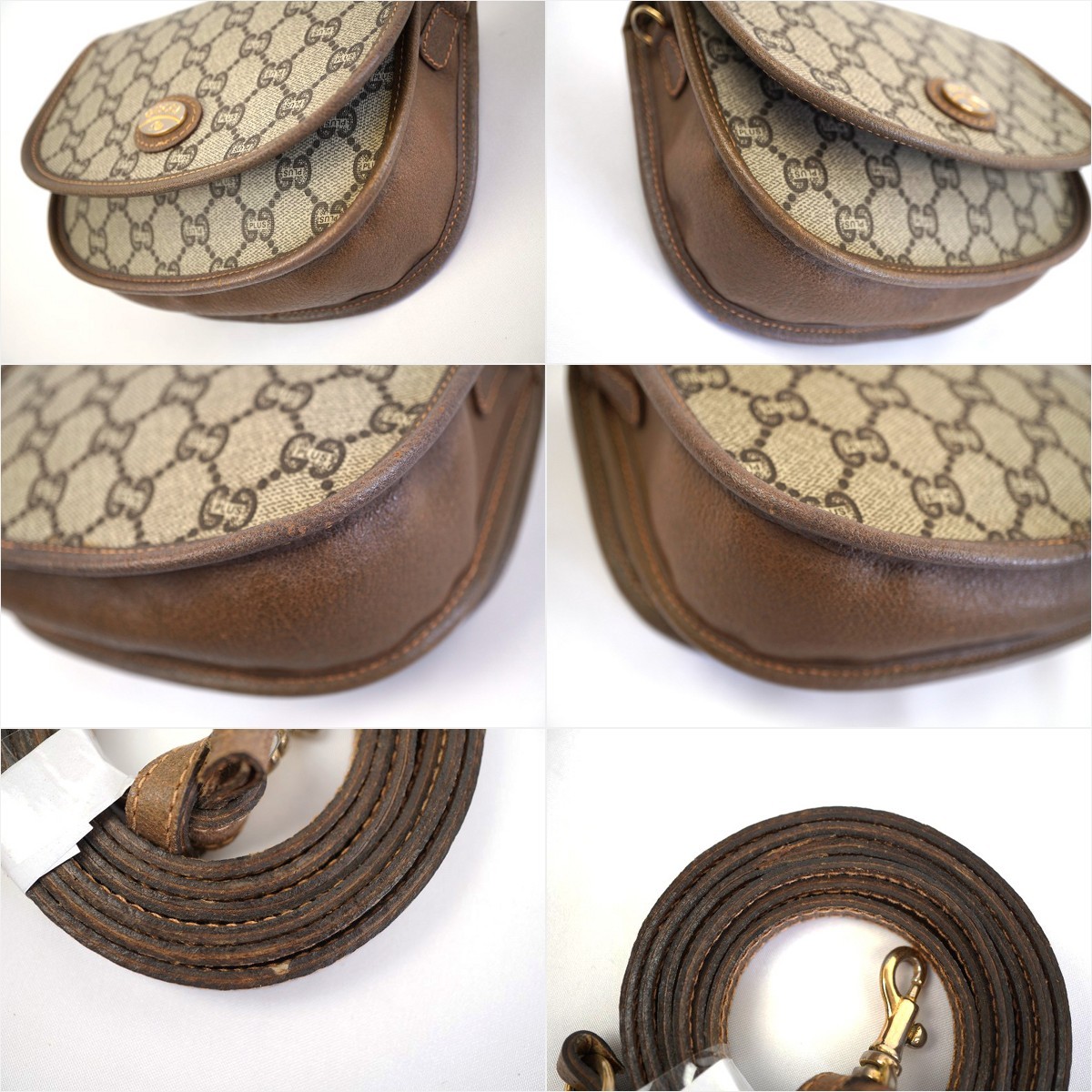 52719 GUCCI グッチ オールドグッチ GGプラス ショルダーバッグ