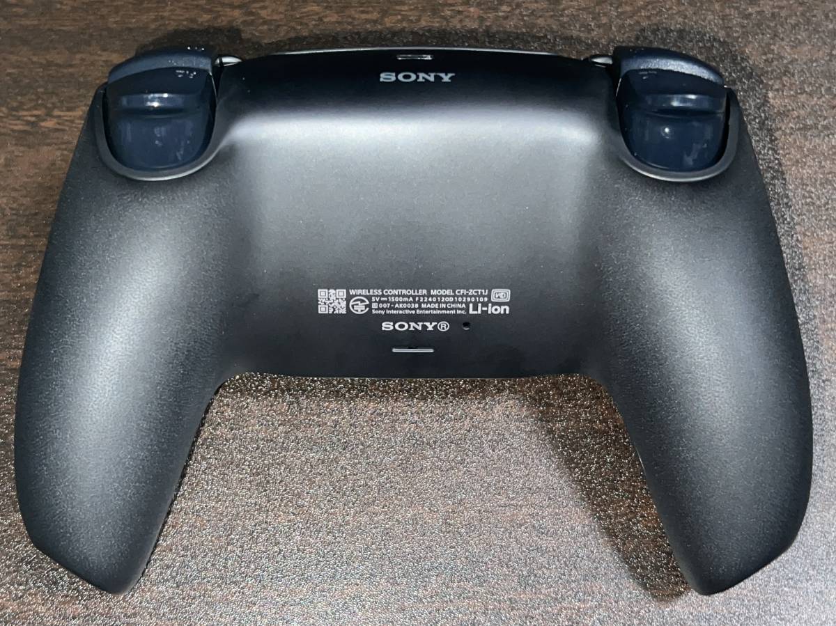 [送料無料][中古] PS5 DualSense CFI-ZCT1J01 ミッドナイト ブラック ワイヤレスコントローラー 