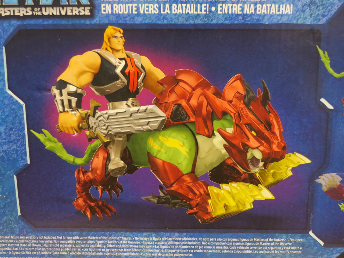  Mattel hi- man & Battle cat Netflixhi- man . master z*ob* Universe MOTU Masters of the Universe