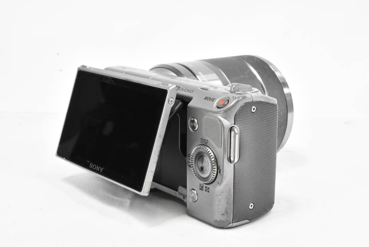 SONY ソニー NEX-5 ミラーレス一眼レフカメラ ボディ + E 18-55mm F3.5-5.6 OSS SEL1855 レンズ (t1429)_画像10