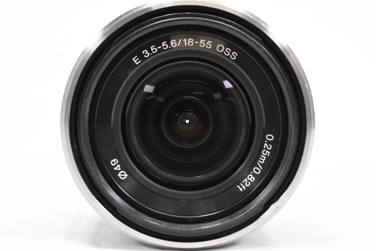 SONY ソニー NEX-5 ミラーレス一眼レフカメラ ボディ + E 18-55mm F3.5-5.6 OSS SEL1855 レンズ (t1429)_画像8