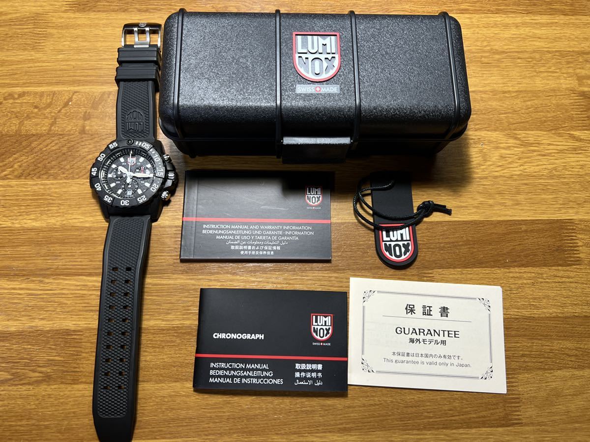 美品 ルミノックス ネイビーシールズ クロノグラフ 3580 series 3581 LUMINOX NAVY SEAL CHRONOGRAPH