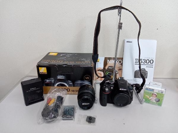 カメラ デジタルカメラ Nikon D5300 18-55 VR II D5300 18-55 VRⅡ レンズキット (ブラック 