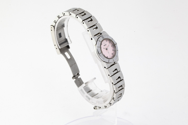 SEIKO LUKIA セイコー ルキア レディース クォーツ 3針 腕時計 1F21-0L90 ピンク ステンレススチール MADE IN JAPAN 日本製 #23760_画像2